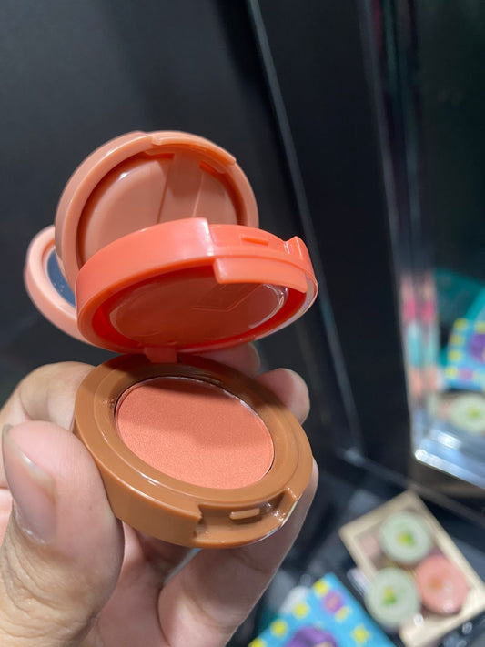 3 in 1 Mini Blusher + Highlighter Eyeshadow Pallet