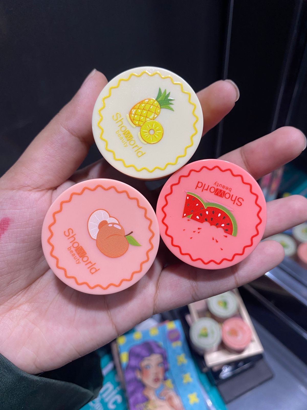 3 in 1 Mini Blusher + Highlighter Eyeshadow Pallet